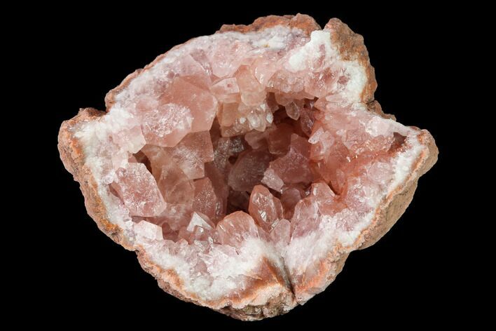 Sparkly, Pink Amethyst Geode Section - Argentina #170142